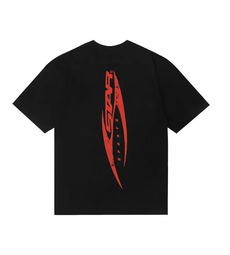 6788# P116 Hellstar American fashion high street pure cotton loose short-sleeved T-shirt Color: Black Size: S M L XL