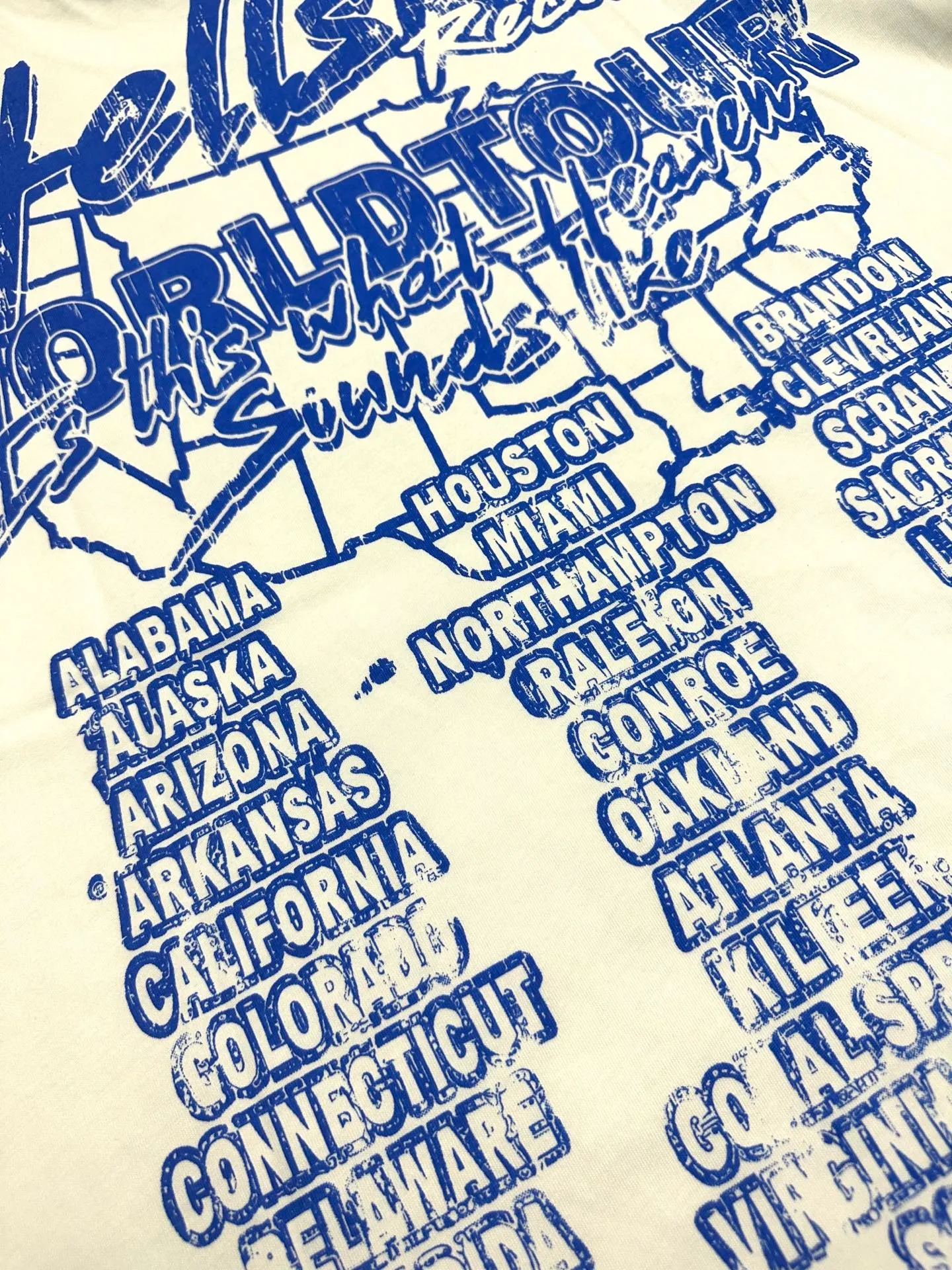 P108 781# white/ash Real stock Hellstar Cross-border European and American style, street fashion brand pure cotton T-shirt Fabric (fabric): 32 pieces of 240g heavy combed double yarn pure cotton Size (size): S-M- L- X L Color (colour): white, ash