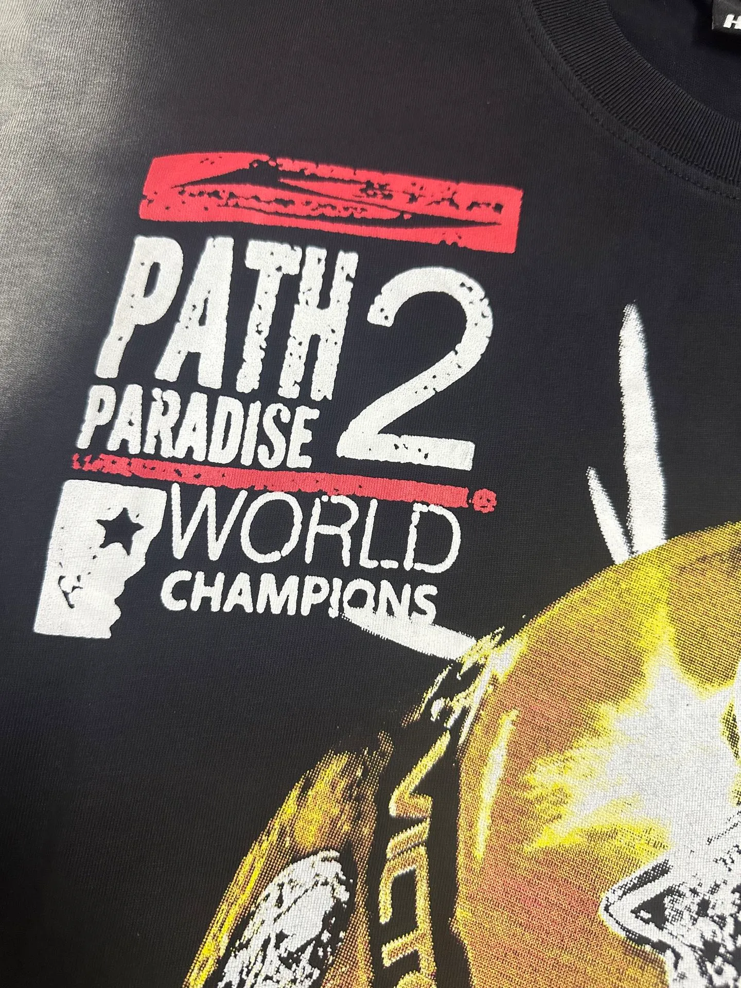 P124 Hellstar Hellstar Cross-border European and American style street fashion brand pure cotton T-shirt Fabric (fabric): 32 counts 250g washed combed double yarn pure cotton Size (size): S-M- L- X L Color (colour): Washed black (spray Ma Liu)