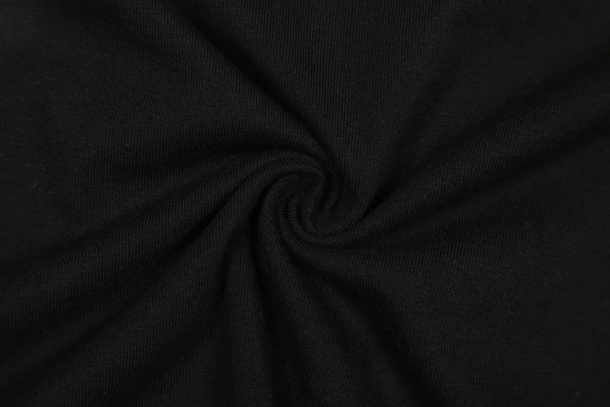 6740# P116 Hellstar American fashion high street pure cotton loose short-sleeved T-shirt Color: Black Size: S M L XL