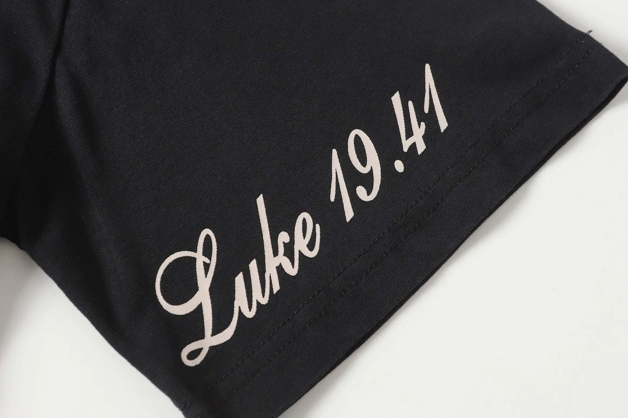 P124 Hellstar Hellstar Cross-border European and American style street fashion brand pure cotton T-shirt Fabric (fabric): 32 counts 250g washed combed double yarn pure cotton Size (size): S-M- L- X L Color (colour): Washed black (spray Ma Liu)