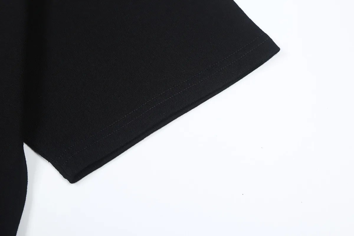 6669# P116 Hellstar American fashion high street pure cotton loose short-sleeved T-shirt Color: Black Size: S M L XL