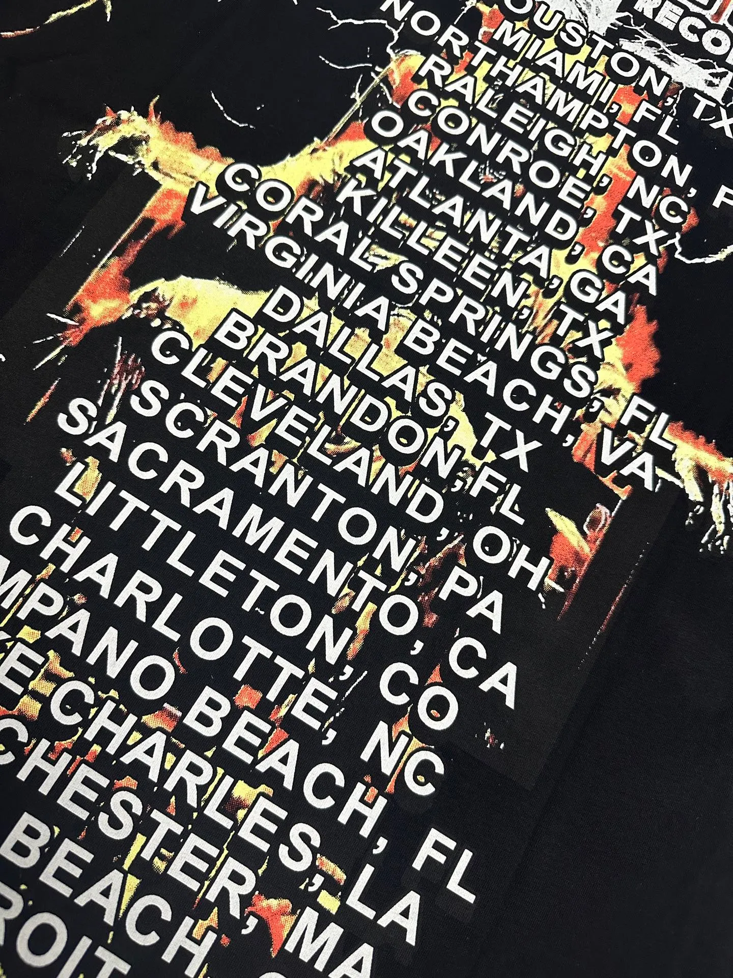 P108 782# black｜ Real stock Hellstar Cross-border European and American style, street fashion brand pure cotton T-shirt Fabric (fabric): 32 counts of 240g heavy combed double yarn pure cotton Size (size): S-M- L- X L Color (colour): black