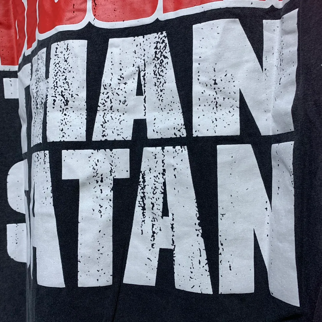 P134 Custom Cut and sew garment in Los Angeles. Dyed and potassium sprayed with jumbo screen print. Fits slightly oversized. Gentle wash tumble dry. Dry clean preferred Newly popular Hellstar short-sleeved T-shirt!   Standard beauty and trendy workmanship, original customization (fabric, pattern, printing, hang tag, main mark, etc.), exaggerated style, explosive style, dare to break through tradition, bring adventurous new fashion experience!  YoungBoy, the most popular rapper in the youth circle, has shot a lot of models for him, and celebrities such as Dababy and Swae Lee frequently get dressed!  color: Vintage Black (washed black)