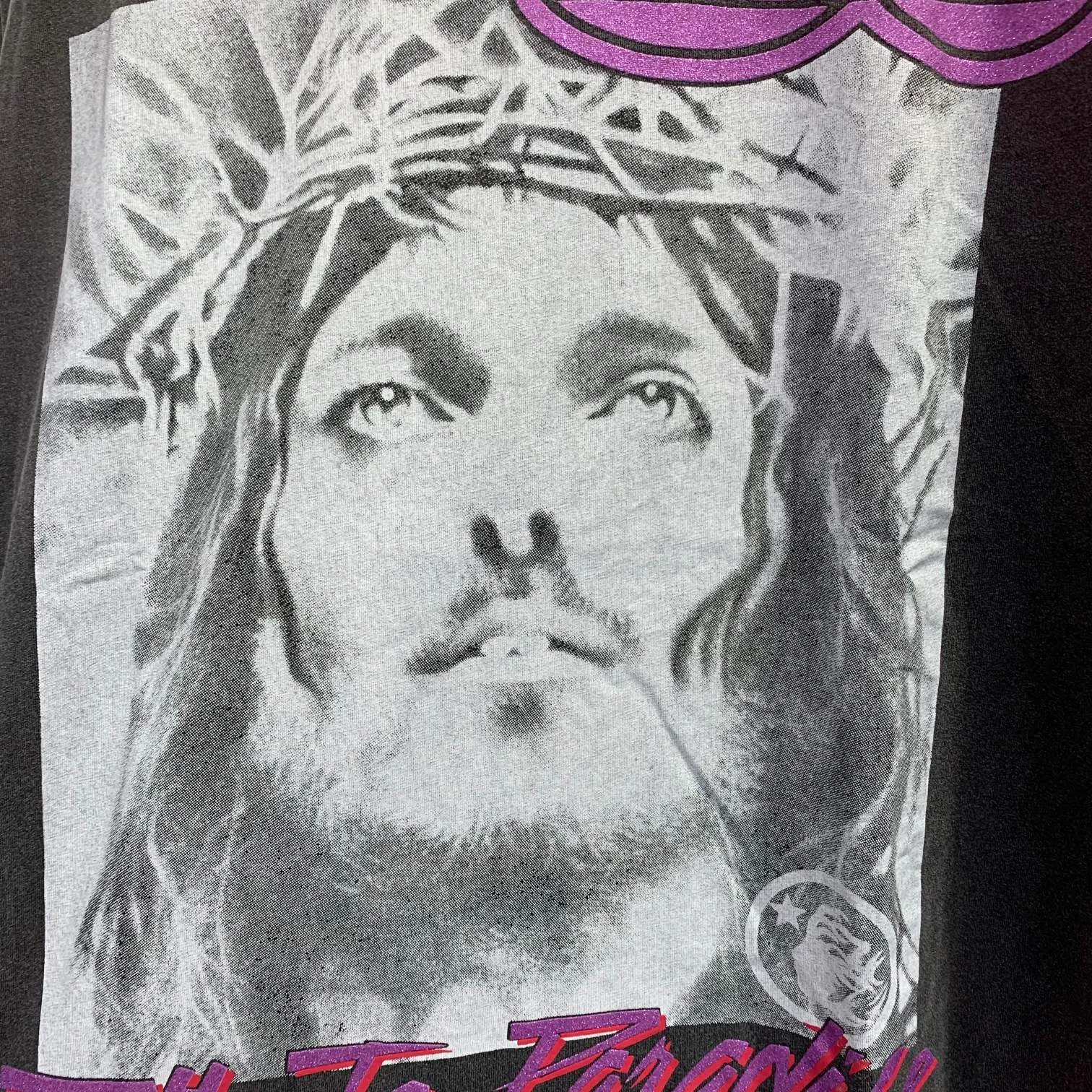 P126 Hellstar WWHD GOD Tshirt Hellstar washed and distressed short-sleeved T-shirt The new hot beauty trend Hellstar!  Standard beauty and trendy workmanship, original customization (fabric, pattern, printing, hang tag, main mark, etc.), exaggerated style, explosive style, dare to break through tradition, bring adventurous new fashion experience!  YoungBoy, the most popular rapper in the youth circle, has shot a lot of models for him, and celebrities such as Dababy and Swae Lee frequently get dressed!  color: Vintage Black (washed black) size: S, M, L, XL