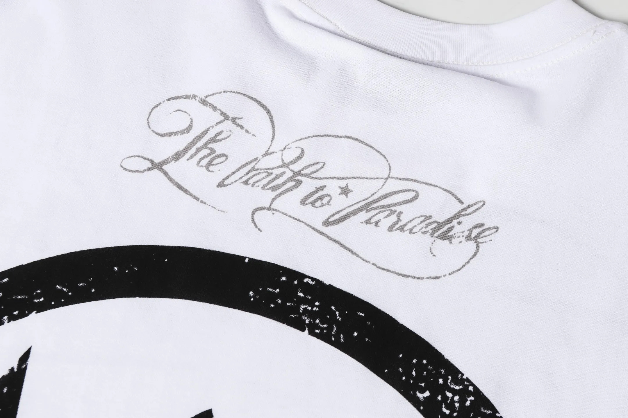 P108 Real-stock Hellstar Cross-border European and American style, street fashion brand pure cotton T-shirt Fabric (fabric): 32 counts of 240g heavy combed yarn pure cotton Size (size): S-M- L- X L Color (colour): apricot/white