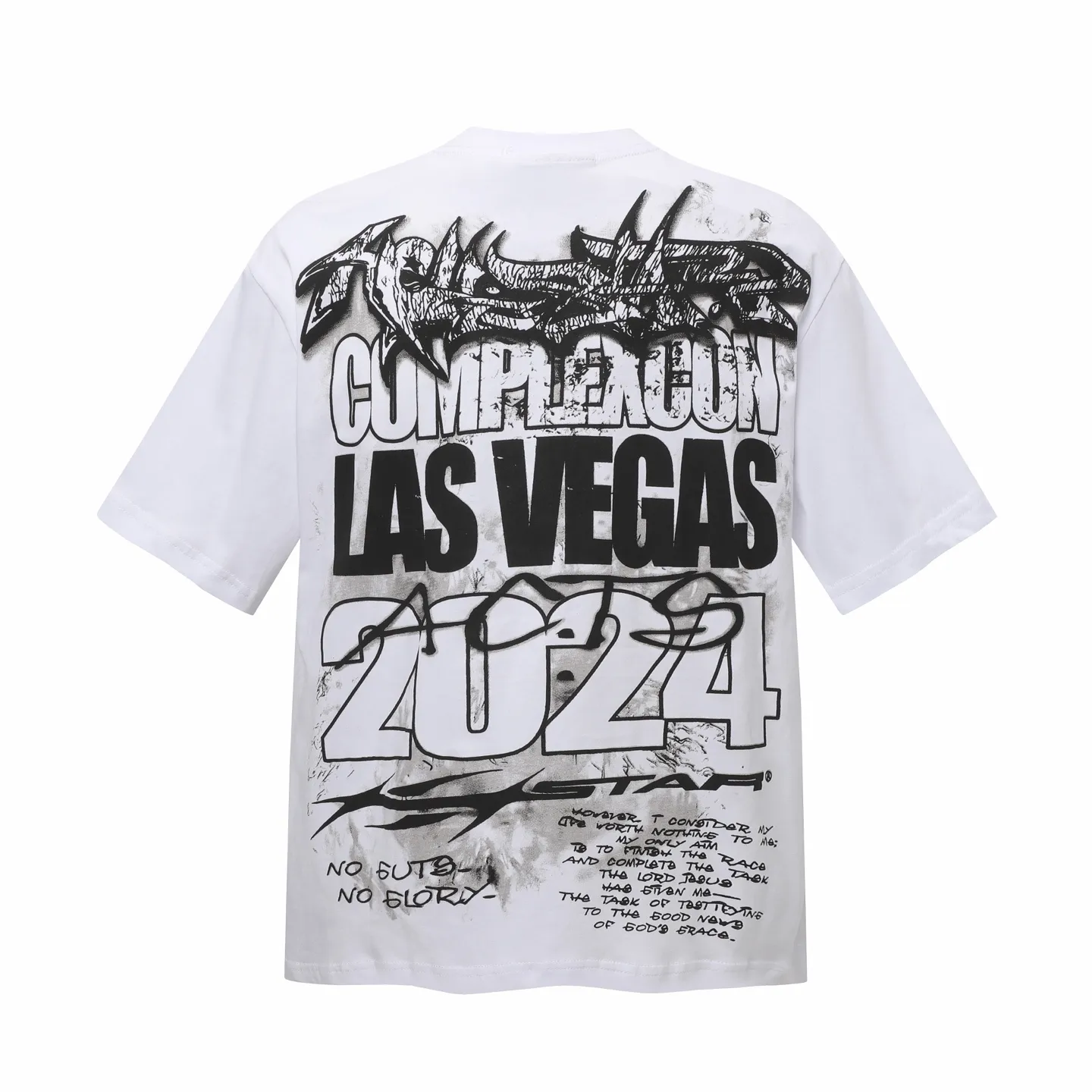 P108 Real-stock Hellstar Cross-border European and American style, street fashion brand pure cotton T-shirt Fabric (fabric): 32 pieces of 240g heavy combed double yarn pure cotton Size (size): S-M- L- X L Color (colour): white 👉