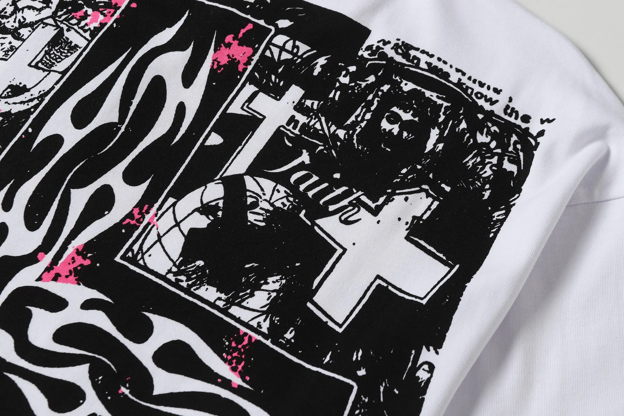 P108 Real-stock Hellstar Cross-border European and American style, street fashion brand pure cotton T-shirt Fabric (fabric): 32 pieces of 240g heavy combed double yarn pure cotton Size (size): S-M- L- X L Color (colour): white