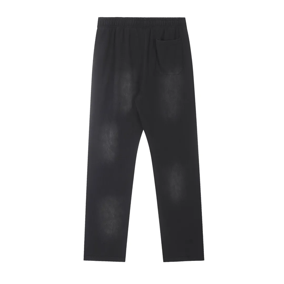 P210 Hellstar Sports Sweatpants Jet Black Red pure cotton terry washed distressed sweatpants color (color): Vintage Black (washed black), Vintage Red (washed red) Size (size): S, M, L, XL