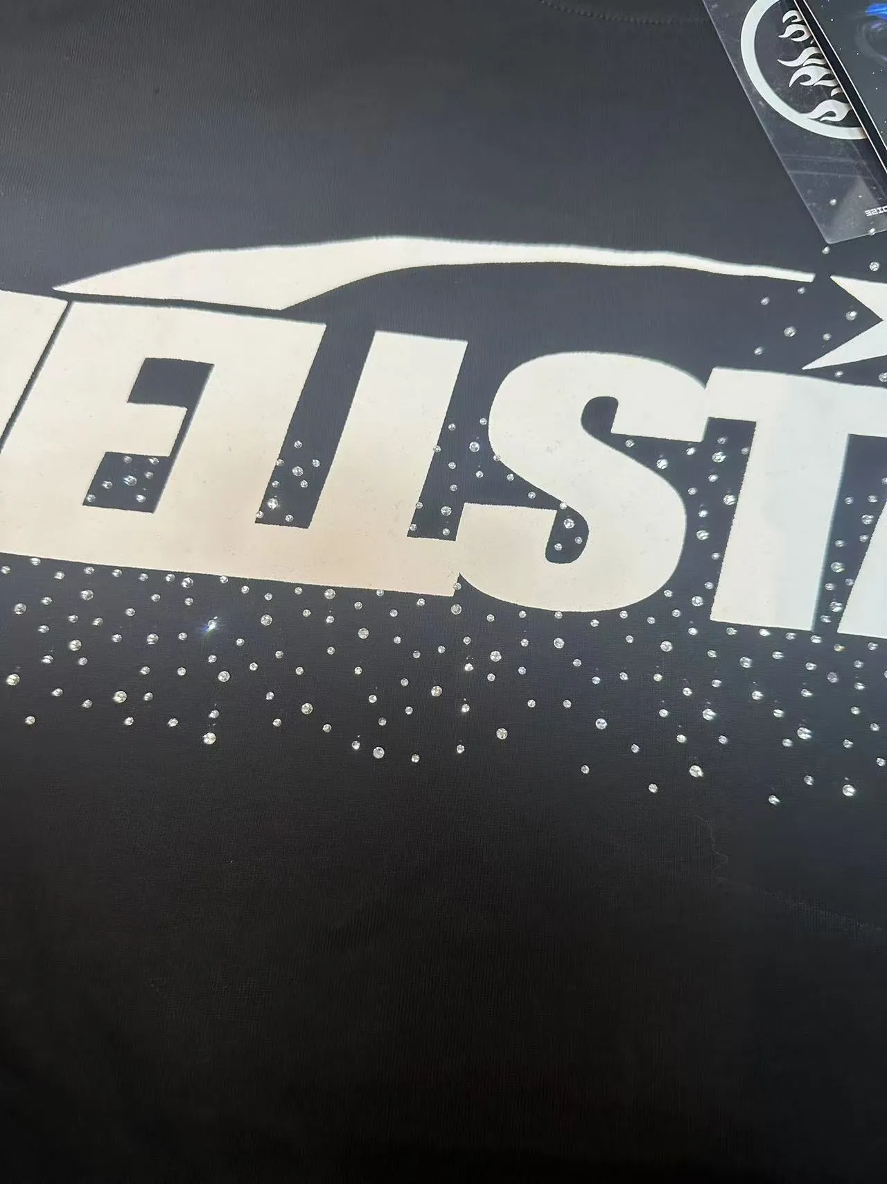 P116 Real-stock Hellstar Cross-border European and American style, street fashion brand pure cotton T-shirt Fabric (fabric): 32 pieces of 240g heavy combed double yarn pure cotton Size (size): S-M- L- X L Color (colour): black