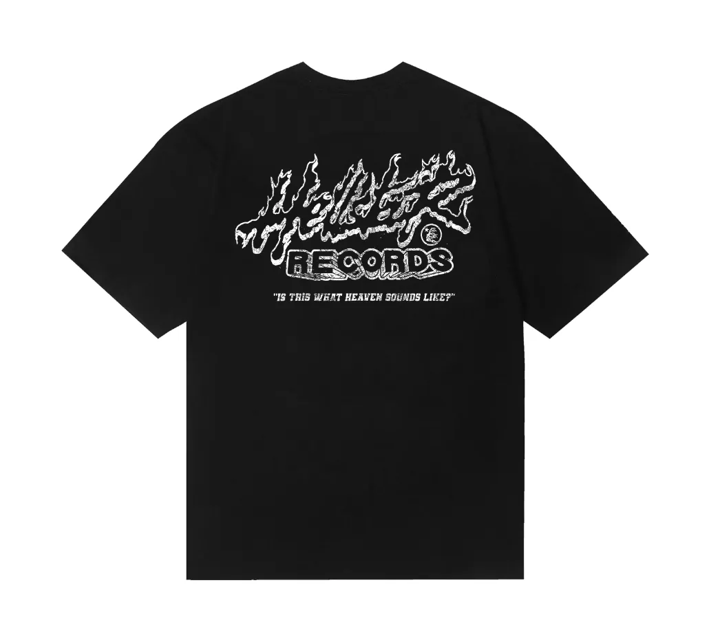 6731# P112 Hellstar American fashion high street pure cotton loose short-sleeved T-shirt Color: Black Size: S M L XL