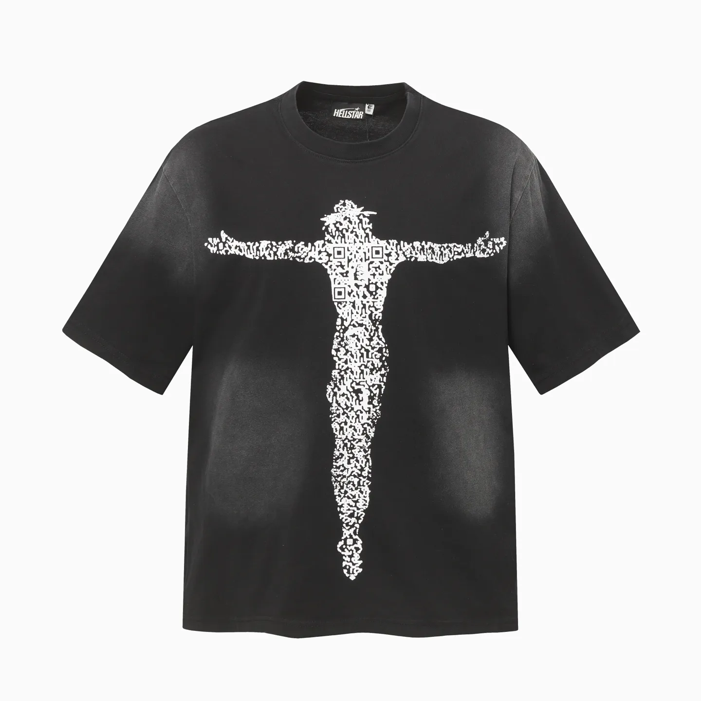 P122 Real stock Hellstar Cross-border European and American style street brand pure cotton T-shirt Fabric (fabric): 32 counts of 250g washed combed double yarn pure cotton Size (size): S-M- L-