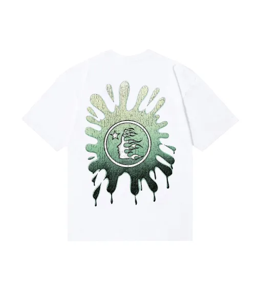 6809# P116 Hellstar American fashion high street pure cotton loose short-sleeved T-shirt Color: White Black Apricot Code Number: S M L XL