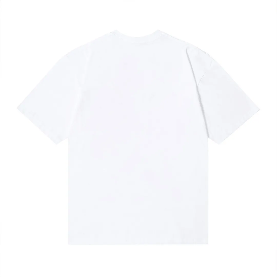 6628# P108 Hellstar American fashion high street pure cotton loose short-sleeved T-shirt Color: White Black Size: S M L XL