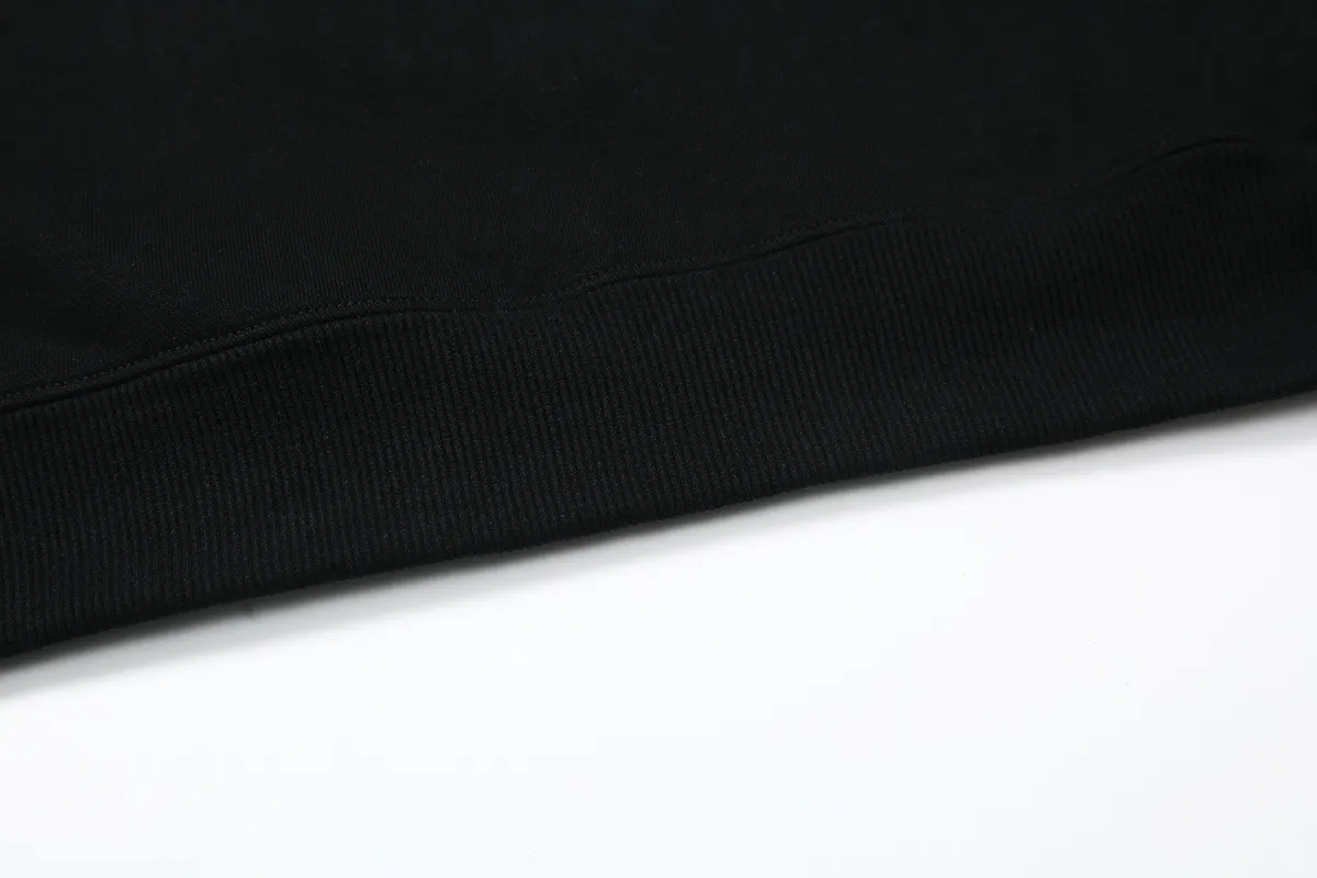 9919# P196 Ins American hip-hop trendy brand hellstar letter printed high street loose hooded pullover sweatshirt for men and women Color: Black Size: S M L XL