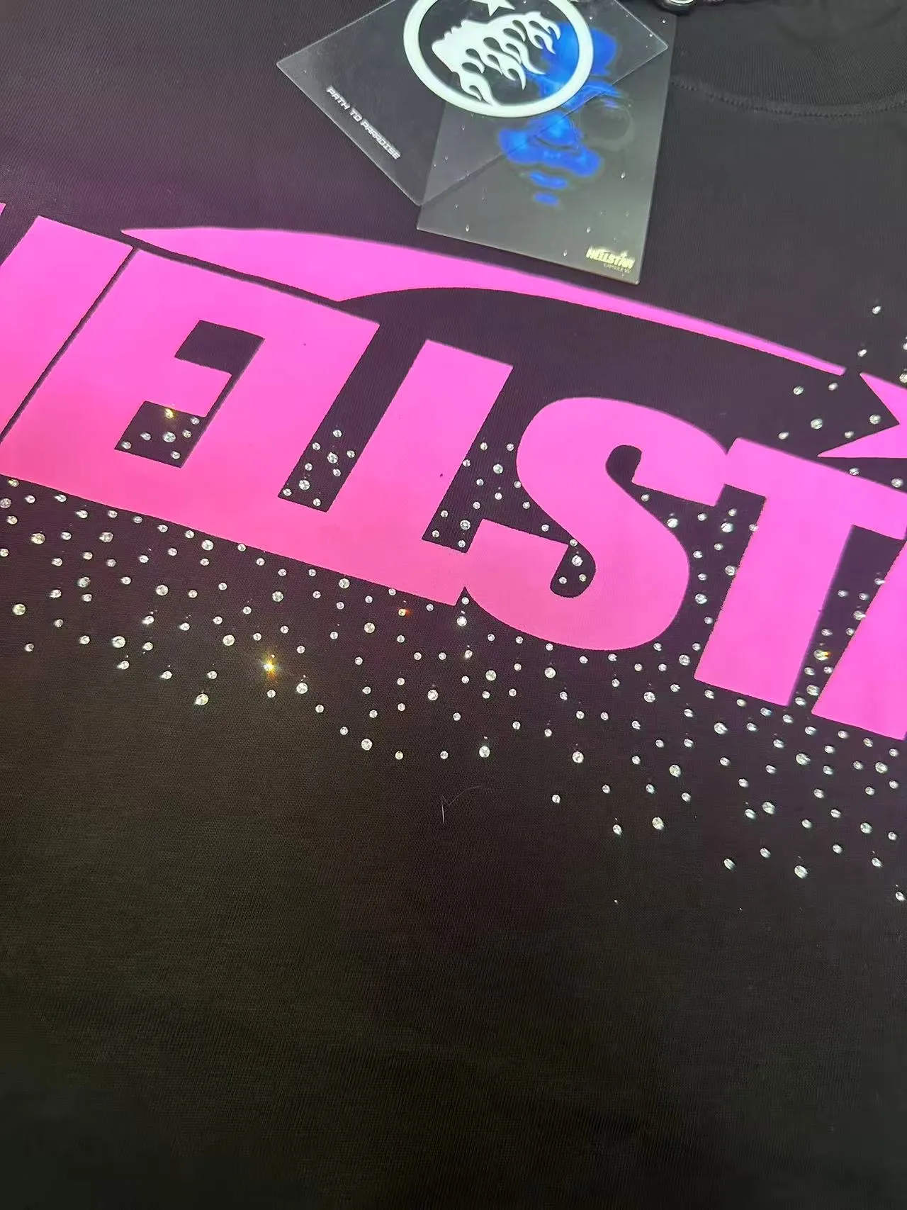 P116 Real-stock Hellstar Cross-border European and American style, street fashion brand pure cotton T-shirt Fabric (fabric): 32 pieces of 240g heavy combed double yarn pure cotton Size (size): S-M- L- X L Color (colour): black