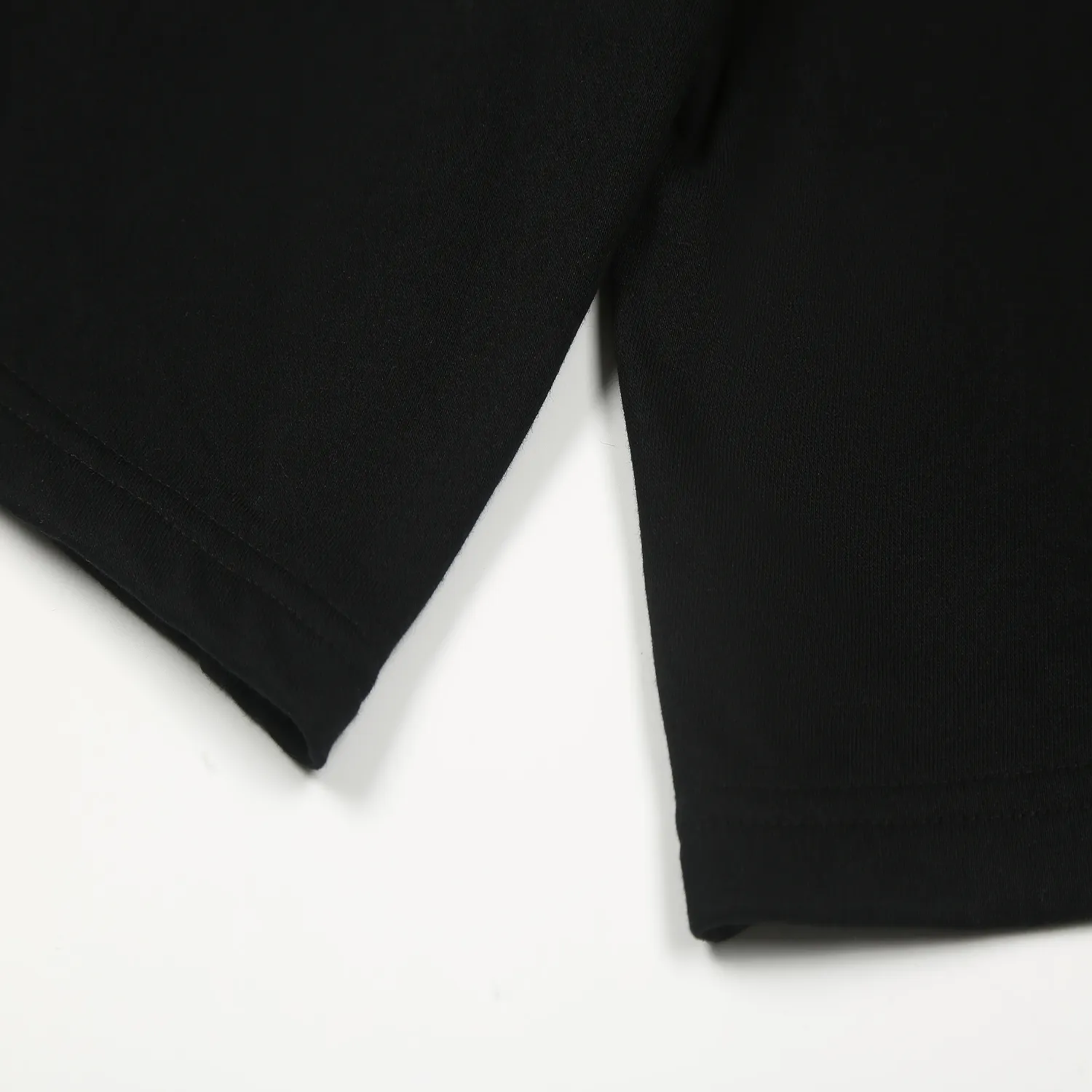 1117# P150 Hellstar pure cotton terry 350g printed casual shorts Color: Black Size: S M L XL