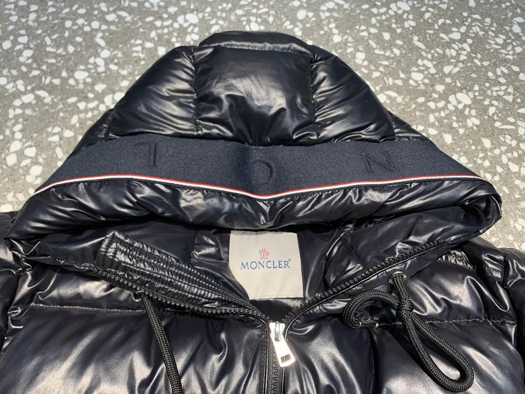 P800 🆕❤️2023🆕Moncler new Pavin short hooded down jacket, same style for men and women Color: black, white Size: 12345