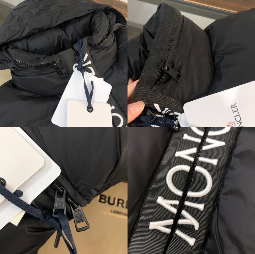 P680 🔥Moncler 24 autumn and winter latest style! Fashionable down vest! Down vest! Hat can be hidden! The 100% cotton fabric selected from customers has extremely superior waterproof and breathable properties, and the fabric feels very soft, smooth and shiny! The inner filling is 90% white duck down, which has excellent fluffiness and resilience, and its cold-proof performance is unquestionable! Zipper pulls with customer-supplied brand letters engraved on them show off the aura of big brands everywhere, and they look good no matter how simple and elegant you wear them! Lightweight, convenient and warm, it can be paired with sweaters or sweatshirts! Fashionable and versatile ❤️ Color: black white Size: 12345 (M～3xl)