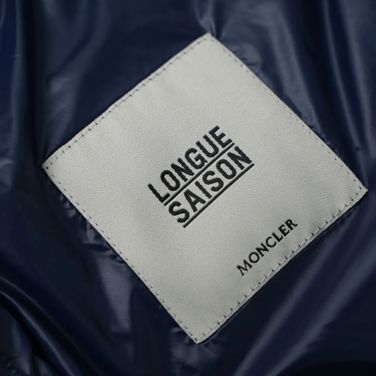 P900 MONCLER | Mengkou 06 thin couple stand collar down jacket Color: dark blue Size: 1-7