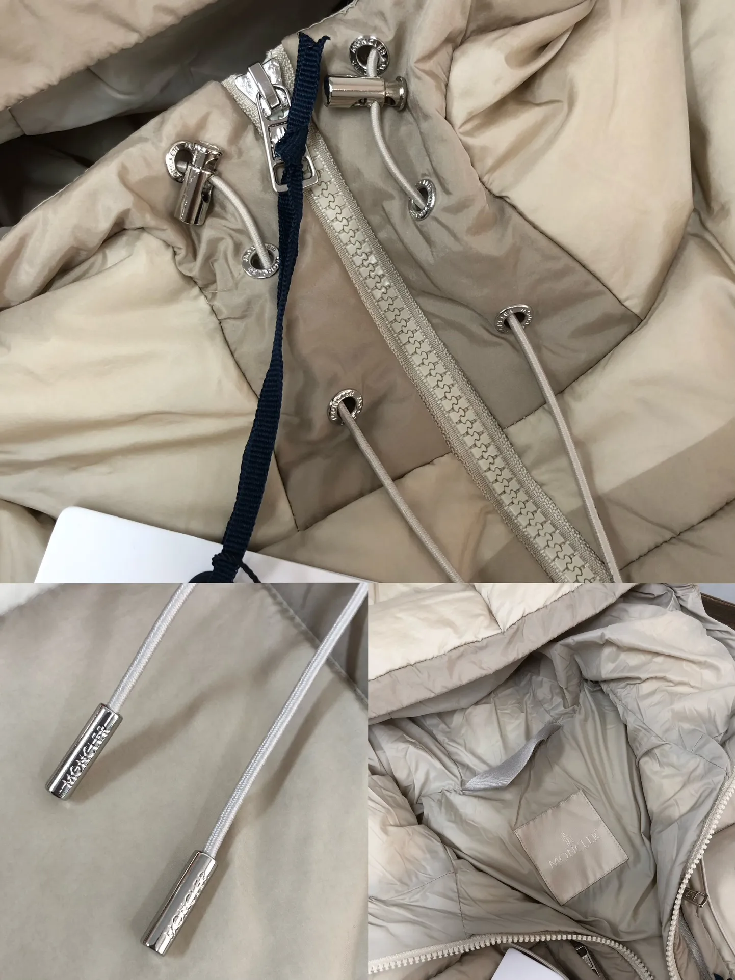 P940 🆕🆕🆕MONCLER 2025 winter latest model Wei Daxun's same style hooded down jacket ~ available simultaneously on the official website! This down jacket has a great sense of design and looks, and you can buy it directly with quality control. It’s a high-end product that you can’t go wrong with! Simple and elegant design~The overall design of the zippers on both sides of the chest makes this dress unique! It is made of imported high-tech fabrics and is filled with white duck down. The texture and shape of the fabric are exquisite. You can feel its powerful aura through the detailed pictures. It also has superior handsomeness and thermal performance, making it easy to wear in various occasions! With polythermal insulation, you don’t have to worry about a little chill! It highlights the style and is also very warm ~ Color: black, light khaki Size: 1-2-3-4-5 (M ~ 3XL)