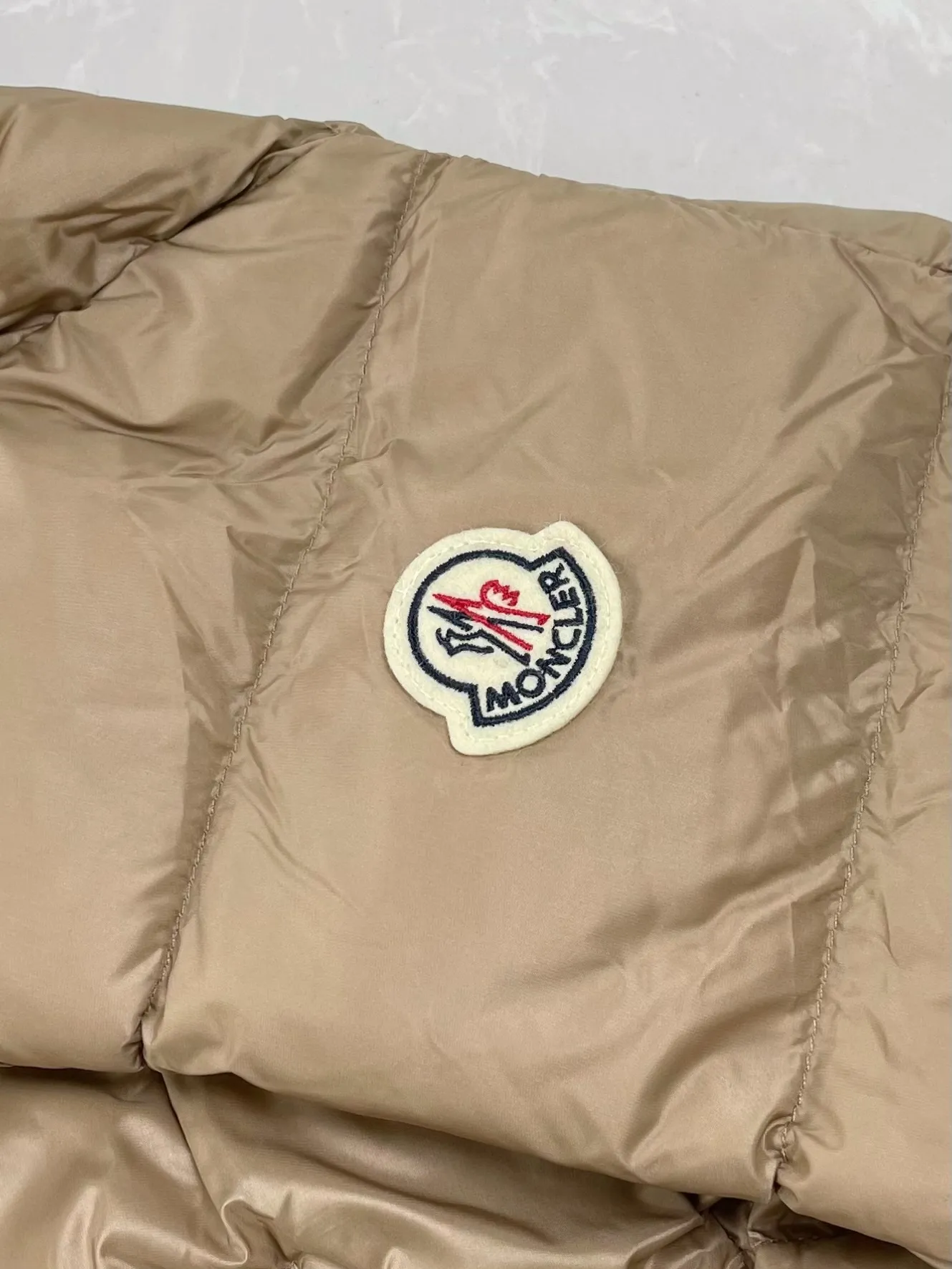 P970 (high version) Moncler-MONCLER Boed women's short waisted fur collar hooded down jacket Size:0-3