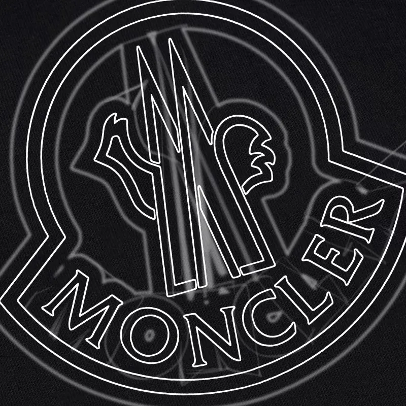 P240 Recommend the most popular Moncler masked 380g printed terry crew neck sweatshirt. Breathable pure cotton fabric. The texture is very soft and comfortable. No shrinkage, no deformation, no pilling). Original customized accessories. Collar label. Wash mark. Hang tag. Packaging (perfect details). Color: White. Black. Size: XS S M L.