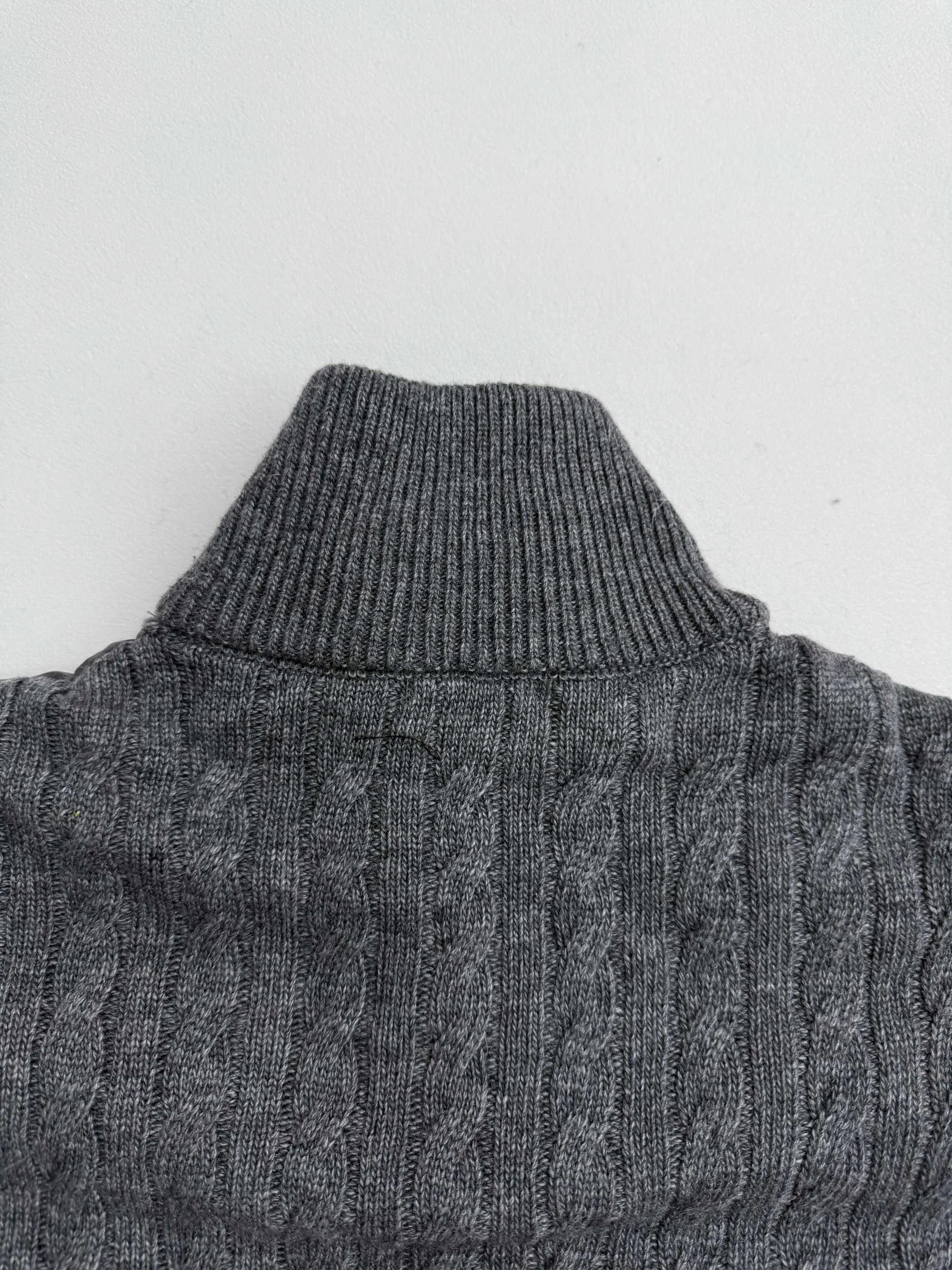 P810 Moncler masked Padded striped wool splicing down jacket 1/2/3/4