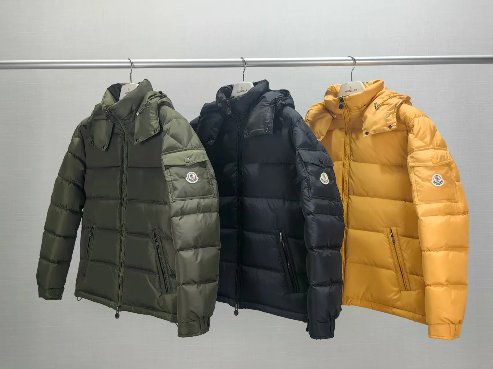 P760 MONCLER men's classic hooded down jacket Maya 2025 early autumn new style