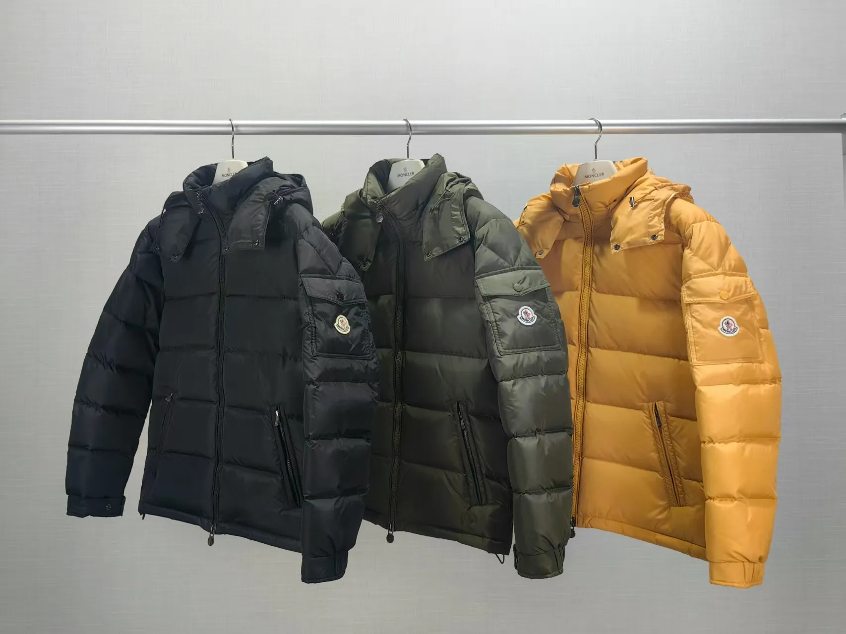 P760 MONCLER men's classic hooded down jacket Maya 2025 early autumn new style