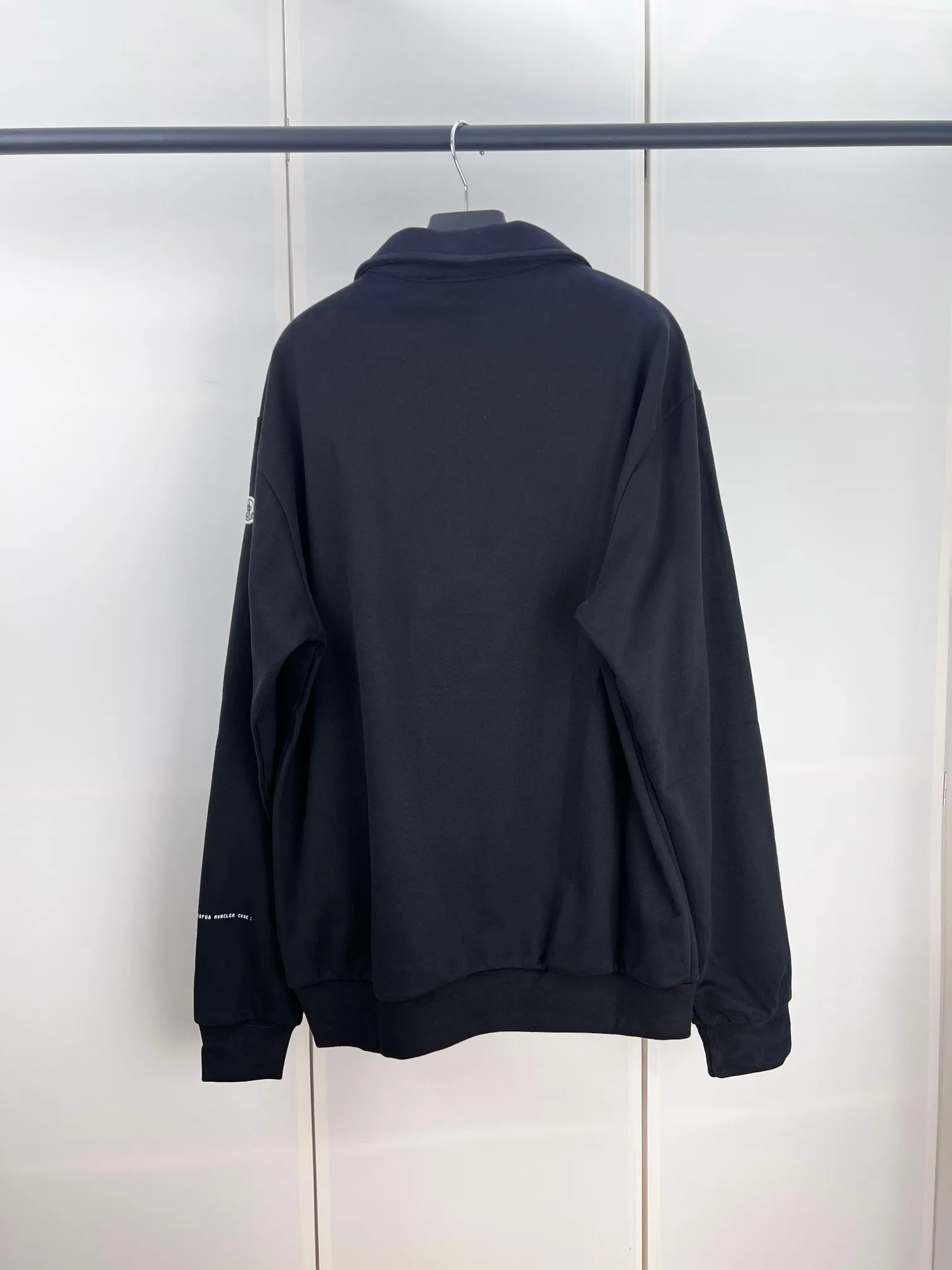 P400 Moncler masked letter armband polo sweatshirt S/M/L/XL