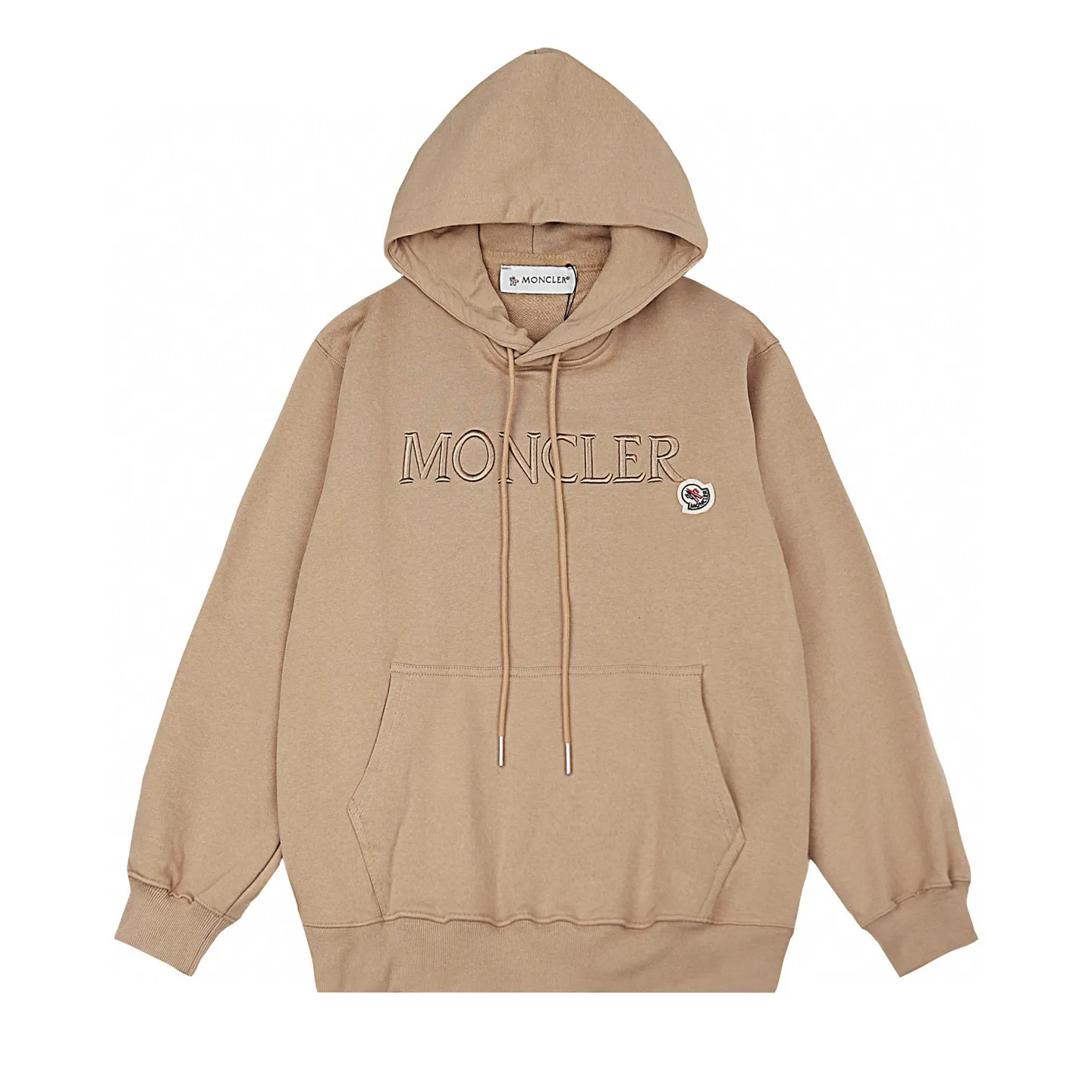 P246 Style number: 853 〈MONCLER〉Mongolian embroidered hooded sweatshirt. The price of the Mongolian sweatshirt is actually quite advantageous. Anyone who has been to the counter should know that the price of the Mongolian hooded sweatshirt is not much cheaper than Gucci Burberry. It is just relatively low-key and unwilling to hype. It is a picture that you want to buy or not. The aloof existence... ✅Original custom-made with logo eyelets and hood ✅460g 100% cotton wool-eating fabric OS version is too big ✅Matched with the original high-weight double yarn thread ✅Correct three-needle and five-thread craftsmanship Chain edge Color: black white sky blue khaki Size S M L