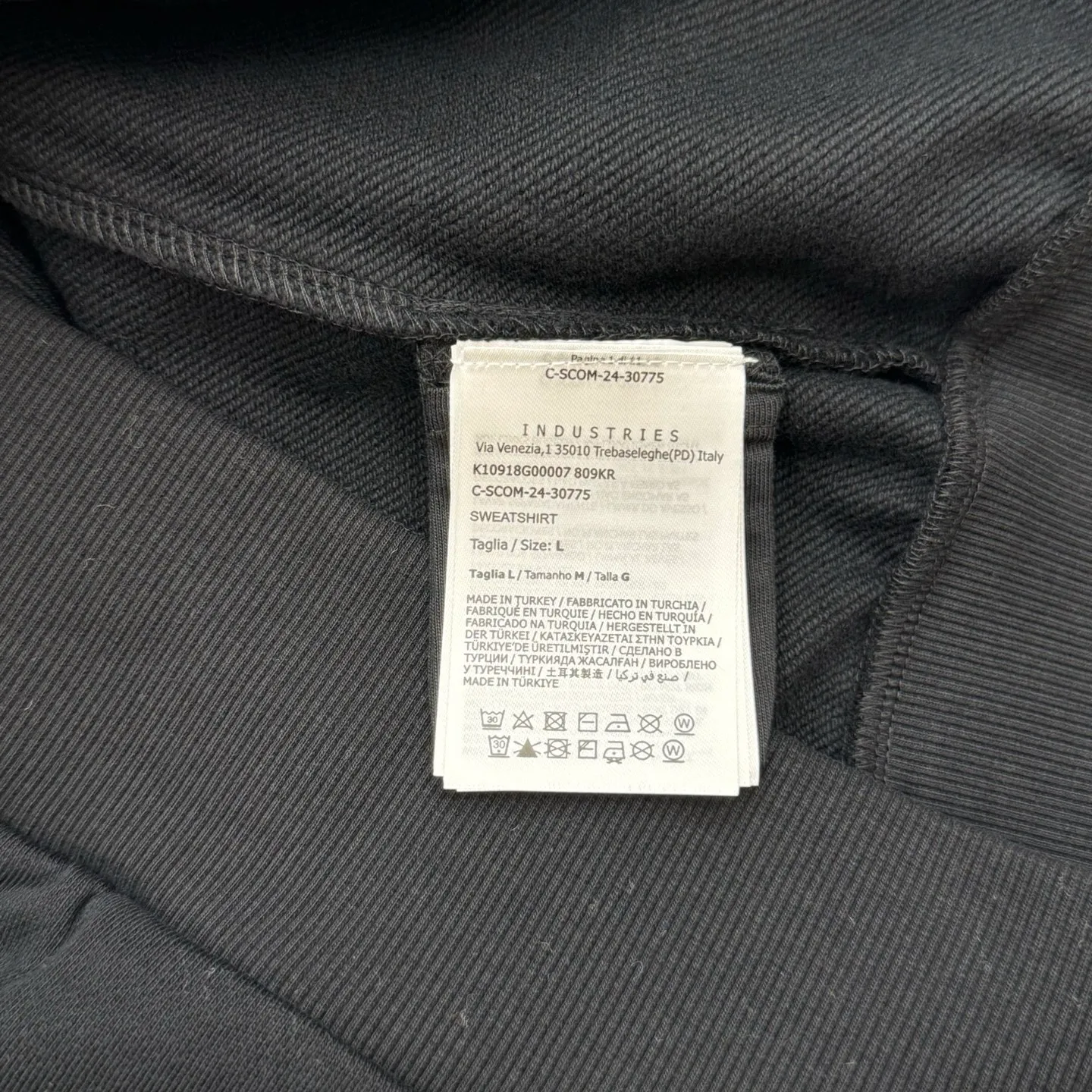 P350 MONCLER masked round neck pullover printed casual long-sleeved sweatshirt SIZE S/M/L/XL