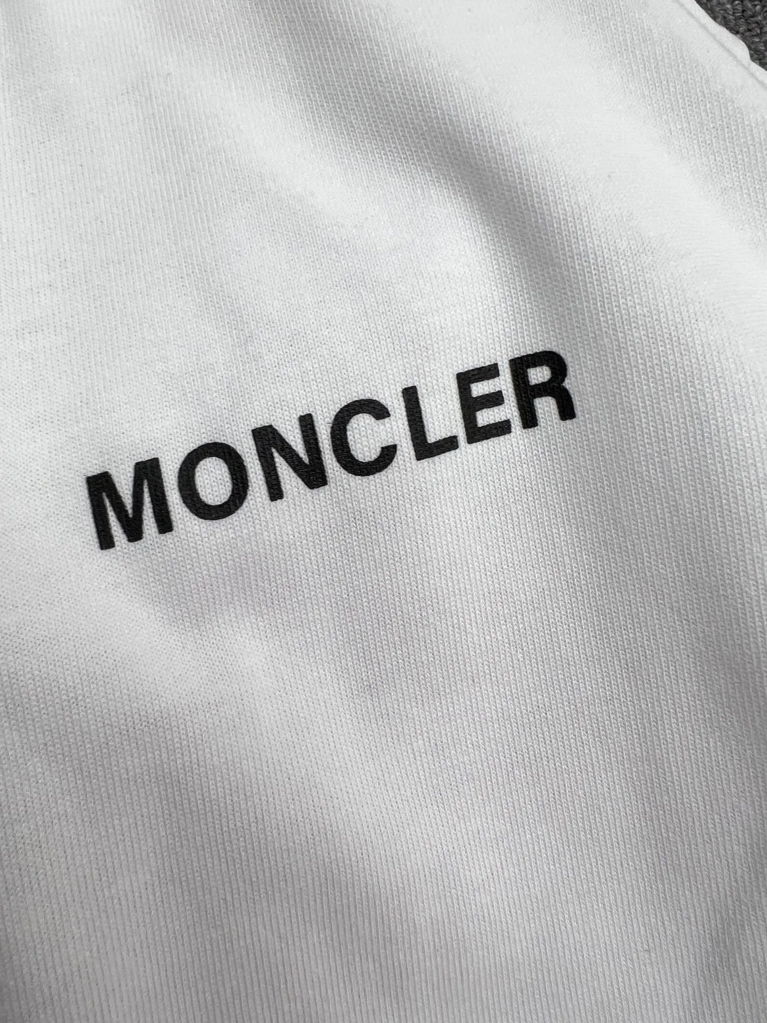 P240 Moncler masked letter print embroidered logo short sleeves S/M/L/XL
