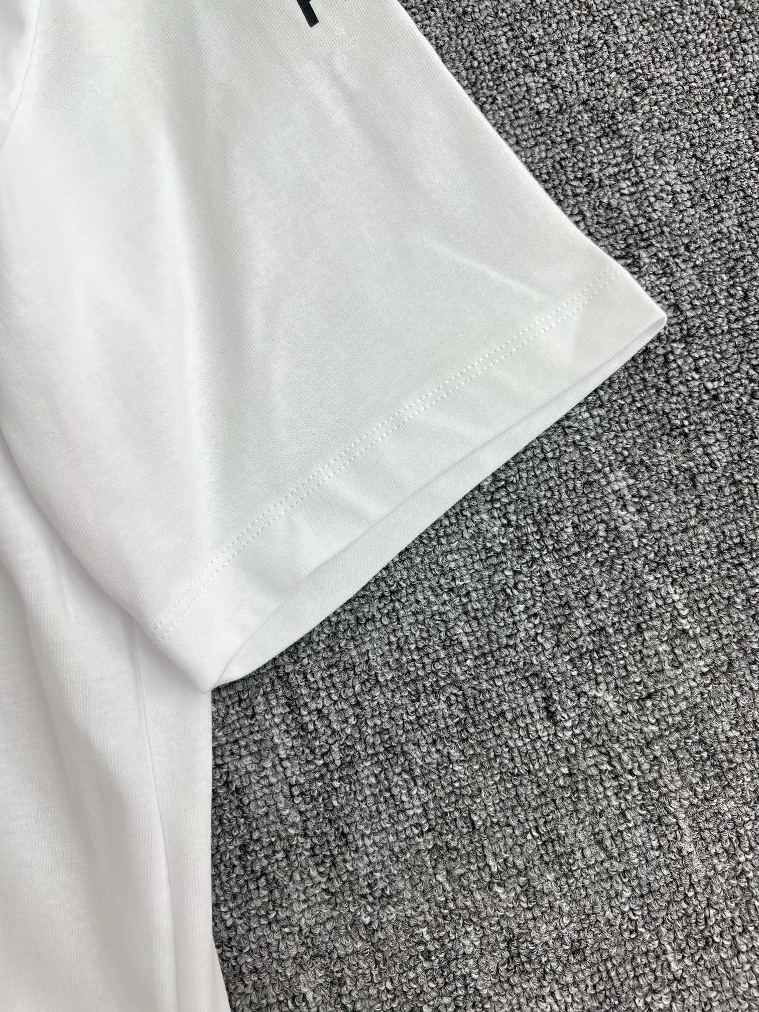 P240 Moncler masked letter print embroidered logo short sleeves S/M/L/XL