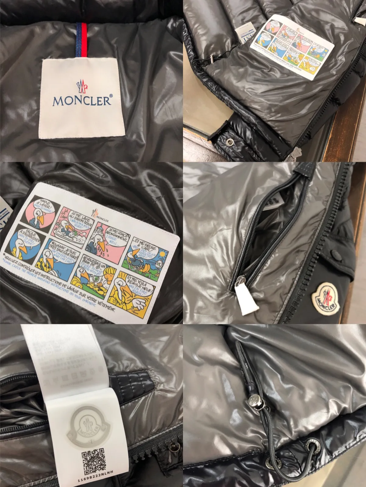 P700 (Higher version, black with gray bottom ✅Same style for men and women) MONCLER Men's classic MAYA velvet and thickened upgraded version down jacket, all made of 90 velvet, 📢 The MON family must release a single product every year. Many celebrities have had the same style on the street. It has a slim fit, three-dimensional tailoring of shoulders, flap pockets on the sleeves and arms, and the free conversion of hood collar and stand-up collar. These characteristic elements have been retained, but this season's MAYA has obviously upgraded in color matching. Every color is outstanding in the classic color system. It is filled with 90 white duck down, which is as warm as ever. Color and size: classic black (black bottom) Gray bottom 1-6) Pink (0-3) White (1-5) Gray (1-5) Avocado green (1-5) Midnight blue (1-6) Olive green (1-6)