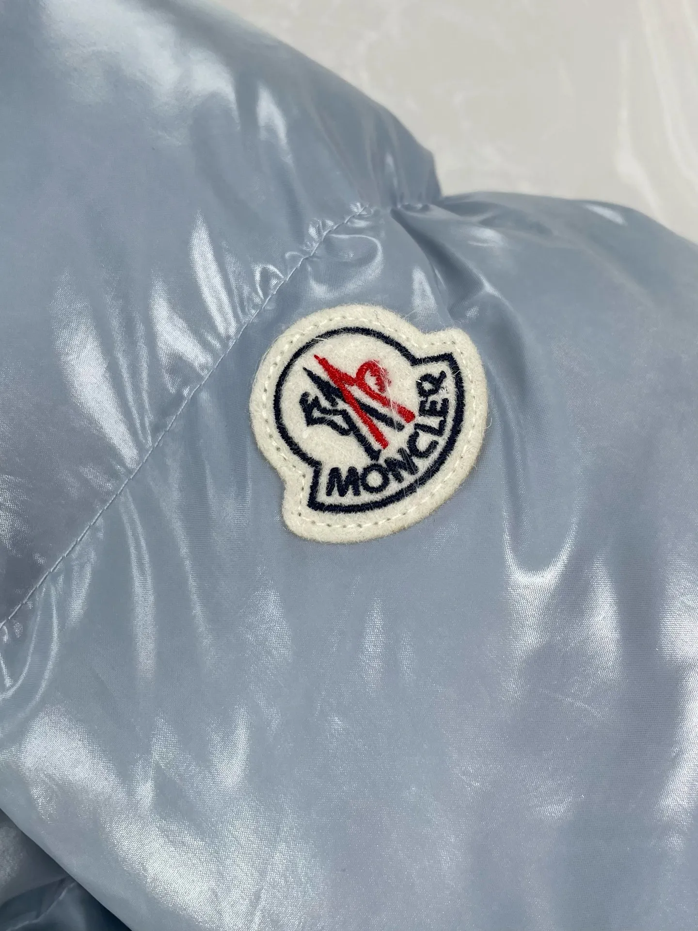 P930 (high version) Moncler-Mask-25ss woven trim hooded women's slimming waist down jacket Size:0 1 2 3