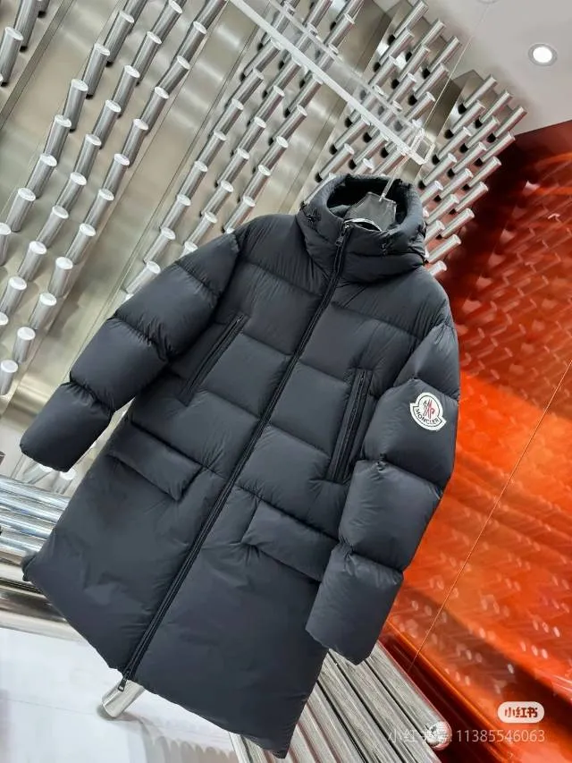 P880 Moncler. Bosona large label long black size 1234
