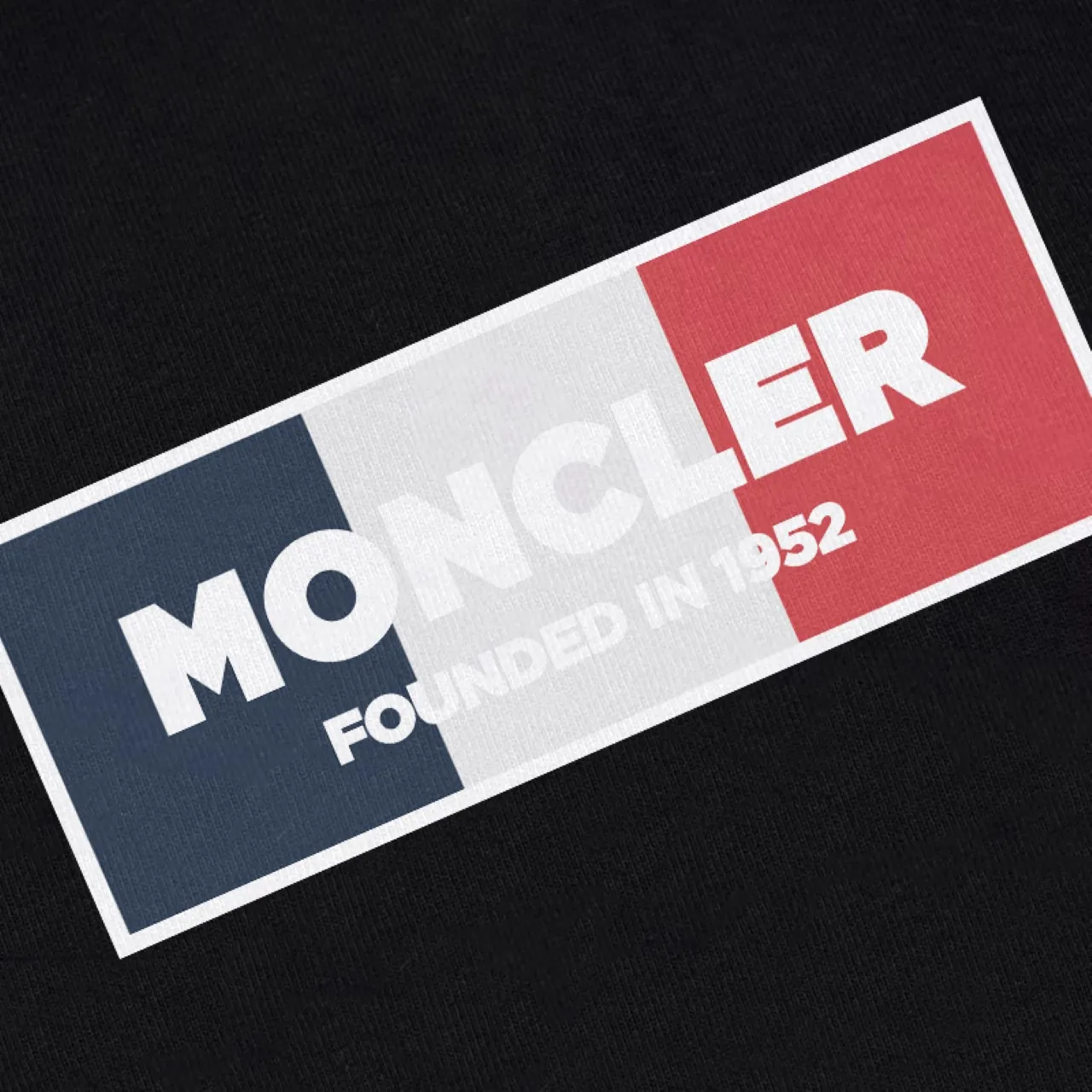 P270 Recommended model that will not be taken off the shelves, Moncler Mouth Mouth 480g Velvet Printed Hooded Sweatshirt, Australian velvet fabric is soft and comfortable, does not shrink, does not deform, does not pill) Original customized accessories Collar label Wash mark Hang tag Packaging (perfect details) Color White Black Size XS-L - Copy (45) - Copy