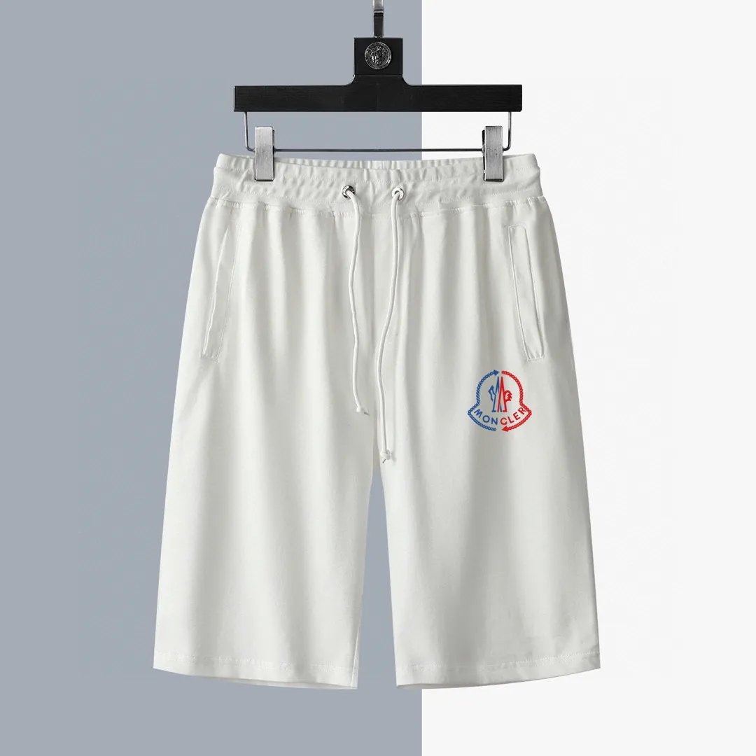 P280 Brand [MONCLER] 2025 new men’s short-sleeved shorts suit! Synchronous sales on the official website! High-end version on the market! It feels delicate and soft! Make you more comfortable to wear! The draped silhouette is awesome! Size: M-5XL (please state your height and weight when placing an order)