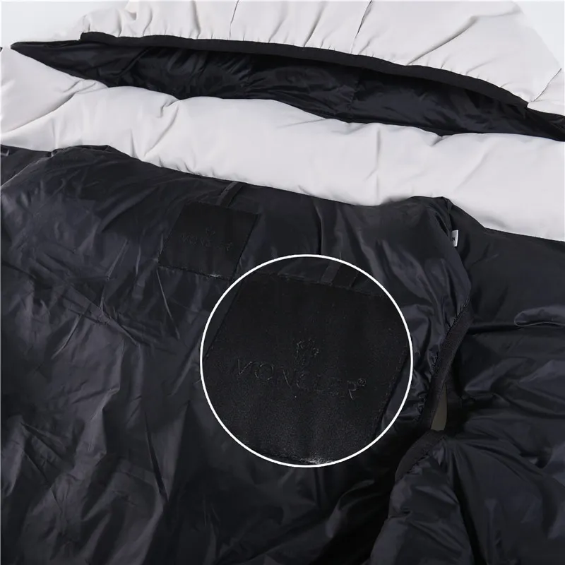 P800 𝑴𝒐𝒏𝒄𝒍𝒆𝒓｜Moncler/Moncler 25𝒔𝒔 Guersac autumn and winter new twill craft hooded [removable hood] light luxury fashionable down vest for men and women #T48# 𝑺𝒊𝒛𝒆：𝟭# 𝟮# 𝟯# 𝟰# 𝟱# Product color: black, beige