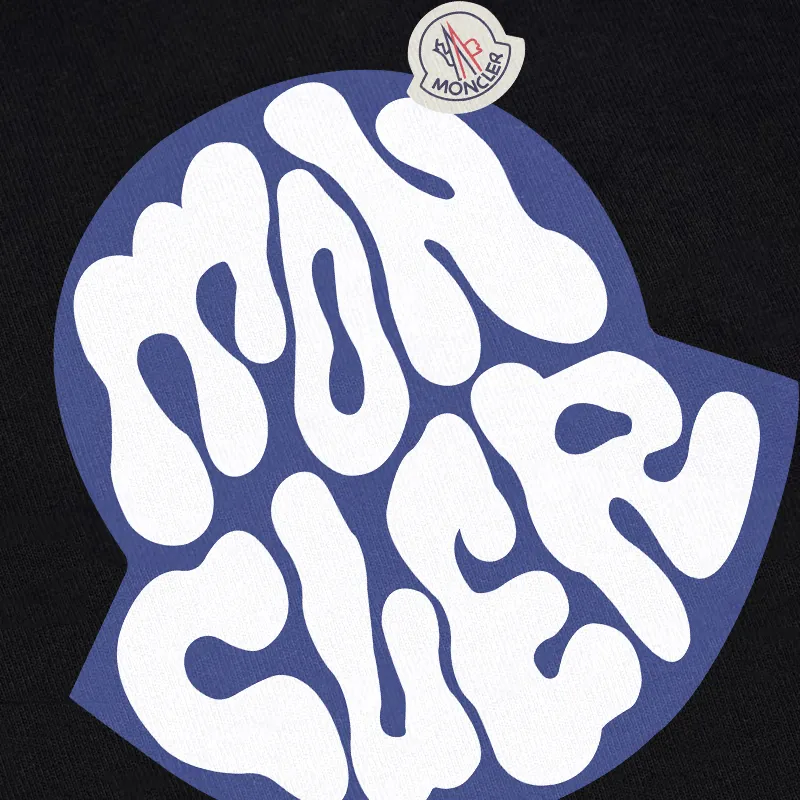 P240 Recommend the most popular Moncler masked 380g printed terry crew neck sweatshirt. Breathable pure cotton fabric. The texture is very soft and comfortable. No shrinkage, no deformation, no pilling). Original customized accessories. Collar label. Wash mark. Hang tag. Packaging (perfect details). Color: White. Black. Size: XS S M L.