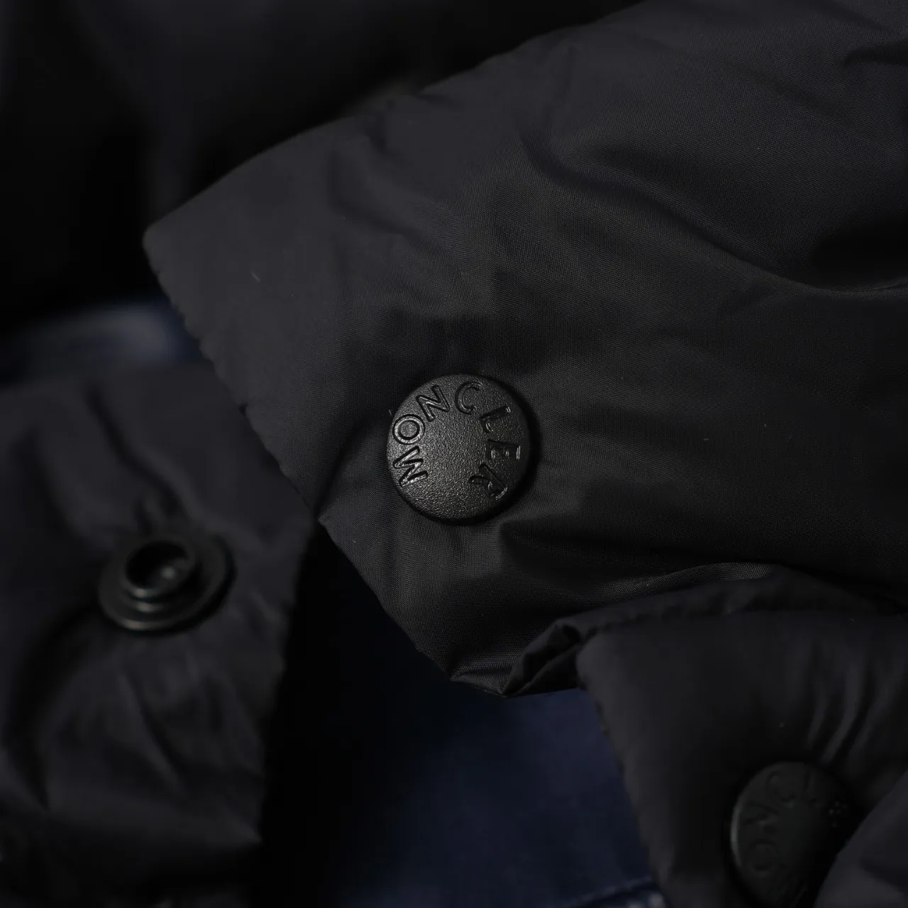 P820 ​​MONCLER丨Muzzled two-in-one detachable sleeves hooded down jacket (sleeves can be removed to make a vest to wear alone) Color: dark blue Size: 1-5