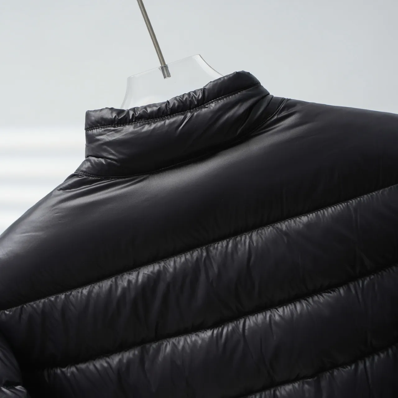 P900 MONCLER | Mengkou 06 thin couple stand collar down jacket Color: Black Size: 1-7