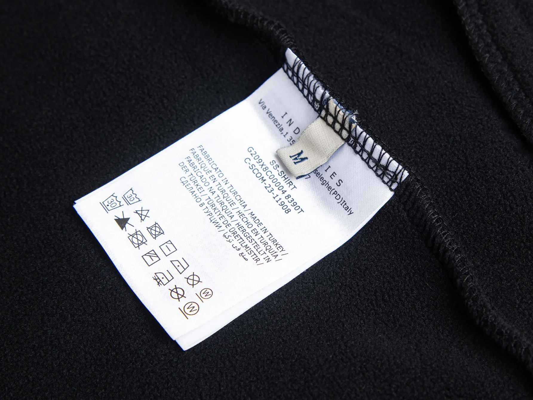 💰Coat 200, trousers 170, plus velvet style, popular recommendation for foreign trade orders - Moncler official website classic style, logo plus velvet and thickened casual jacket - using exclusive custom-made plus velvet and thickening, complete thread dyeing in the same vat, customized accessories, exclusive quality difference currency, welcome to compare - Color: black - Size: M L XL XXL