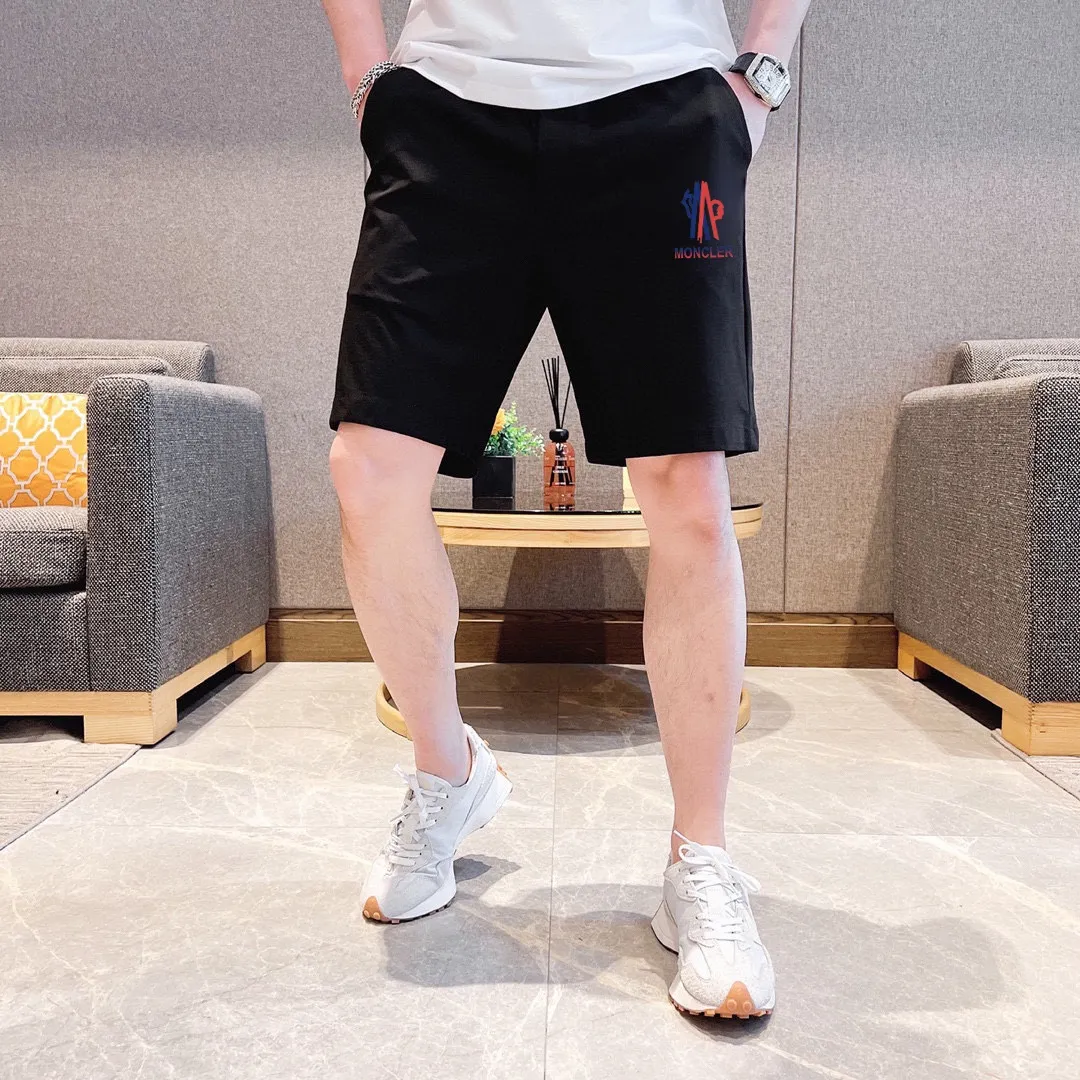 P280 Brand [MONCLER] 2025 new men’s short-sleeved shorts suit! Synchronous sales on the official website! High-end version on the market! It feels delicate and soft! Make you more comfortable to wear! The draped silhouette is awesome! Size: M-5XL (please state your height and weight when placing an order)