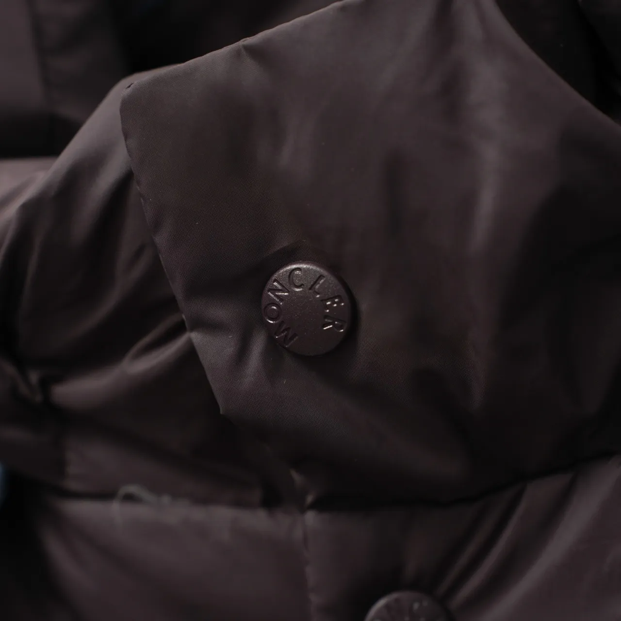 P820 ​​MONCLER丨Muzzled two-in-one detachable sleeves hooded down jacket (sleeves can be removed to make a vest to wear alone) Color: dark brown Size: 1-5
