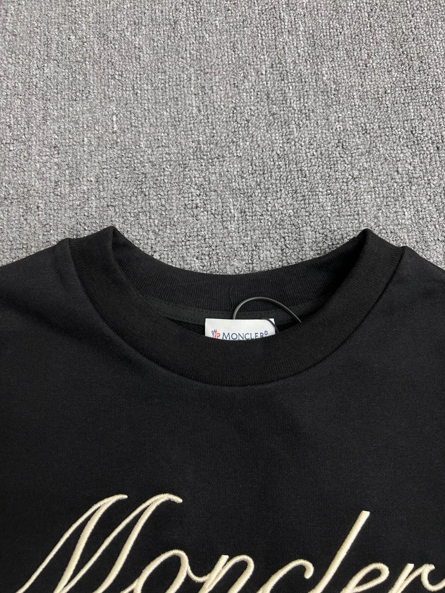 P380 Moncler masked letter embroidered armband sweatshirt S/M/L/XL