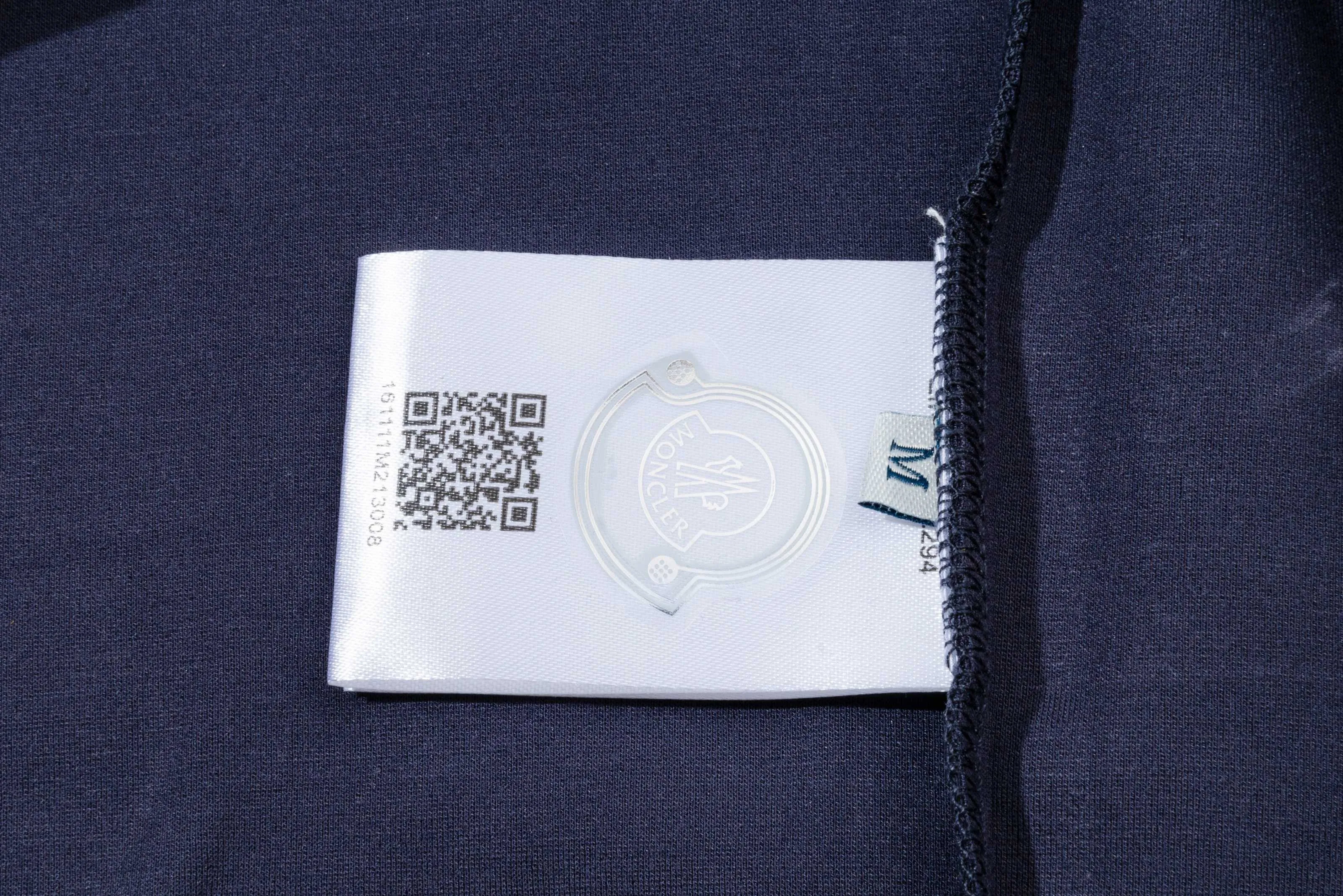 P270 MONCLER/Mask custom fabric suit casual sweatpants, simple arm brand LOGO small badge, threaded trousers technology, official synchronization, high version, high quality, fashionable personality, versatile trend, pure original quality, original fabric, tag, collar label, washed wheat, complete three standards, color: blue, gray. Size: S-2XL