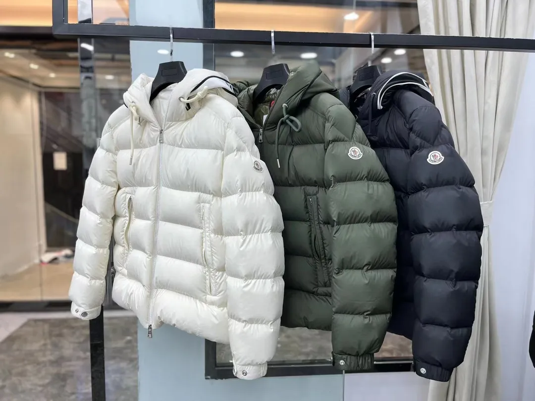 P880 🆕❤️2022🆕New Moncler Cardere short down jacket Color: Black White, Green Size: 12345
